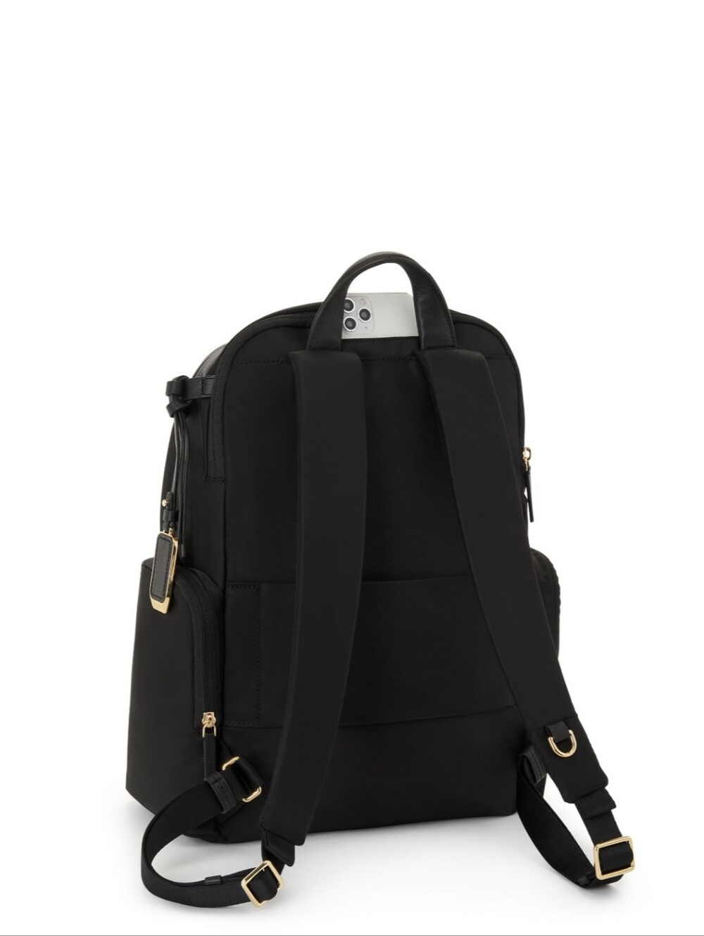 NWT Tumi Voyager Celina Backpack - Black/Gold - Picture 15 of 16